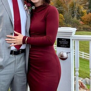 Seven Wonders Wine Maxi Dress